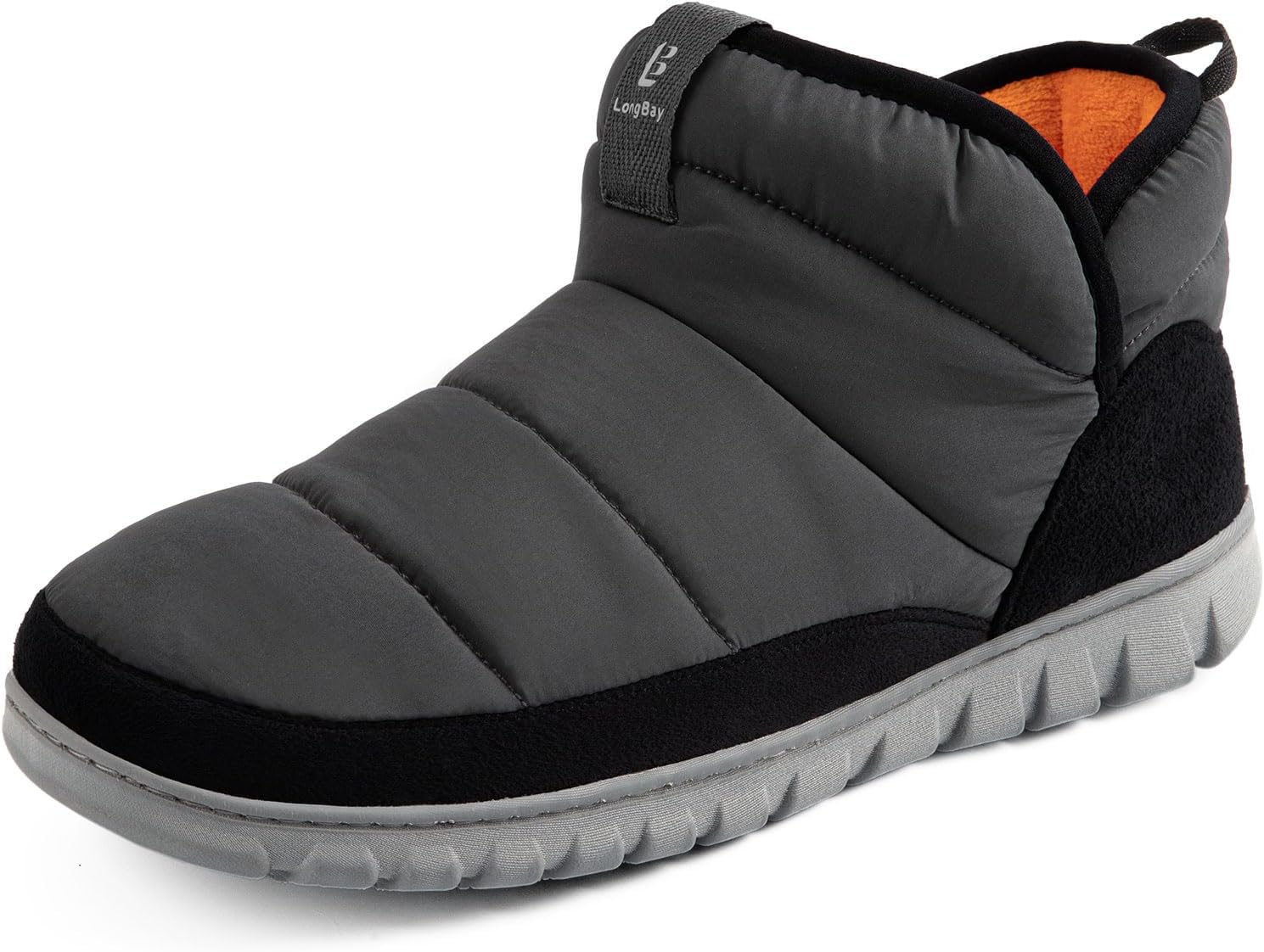 Мужские тапочки-ботинки LongBay с амортизирующей пенной стелькой для дома и улицы, теплые домашние обувь, спортивные, для отдыха и кемпинга, серый
Мужские тапочки-ботинки LongBay с амортизирующей пенной стелькой для дома и улицы, теплые домашние обувь, спортивные, для отдыха и кемпинга, серый
