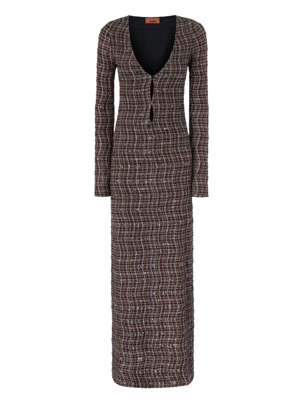 Макси-платье с длинными рукавами и застежкой на пуговицы Missoni, синий
Макси-платье с длинными рукавами и застежкой на пуговицы Missoni, синий