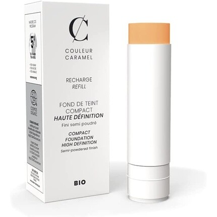 Couleur Caramel High Definition Organic Compact Foundation Refill 11 Translucent Beige
Couleur Caramel High Definition Organic Compact Foundation Refill 11 Translucent Beige