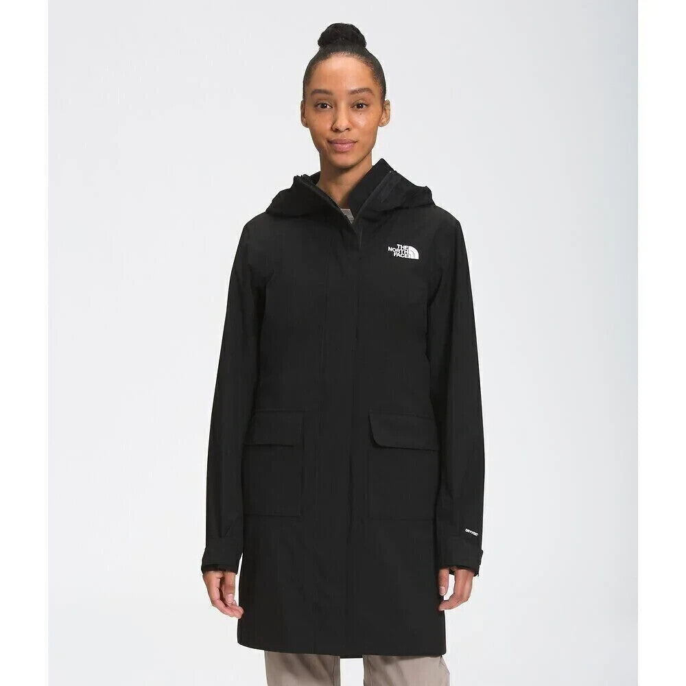The North Face City Breeze Rain Parka II Куртка женская с капюшоном черная
The North Face City Breeze Rain Parka II Куртка женская с капюшоном черная