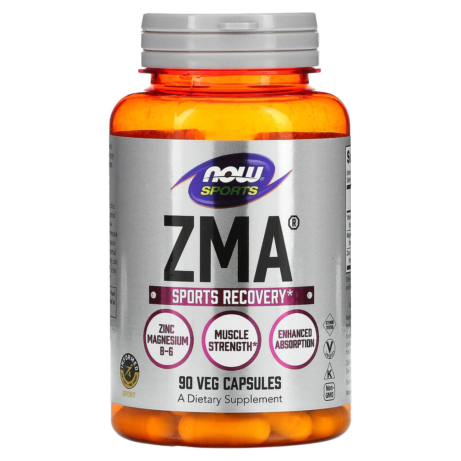 Now Foods ZMA Sports Recovery 90 капсул
Now Foods ZMA Sports Recovery 90 капсул