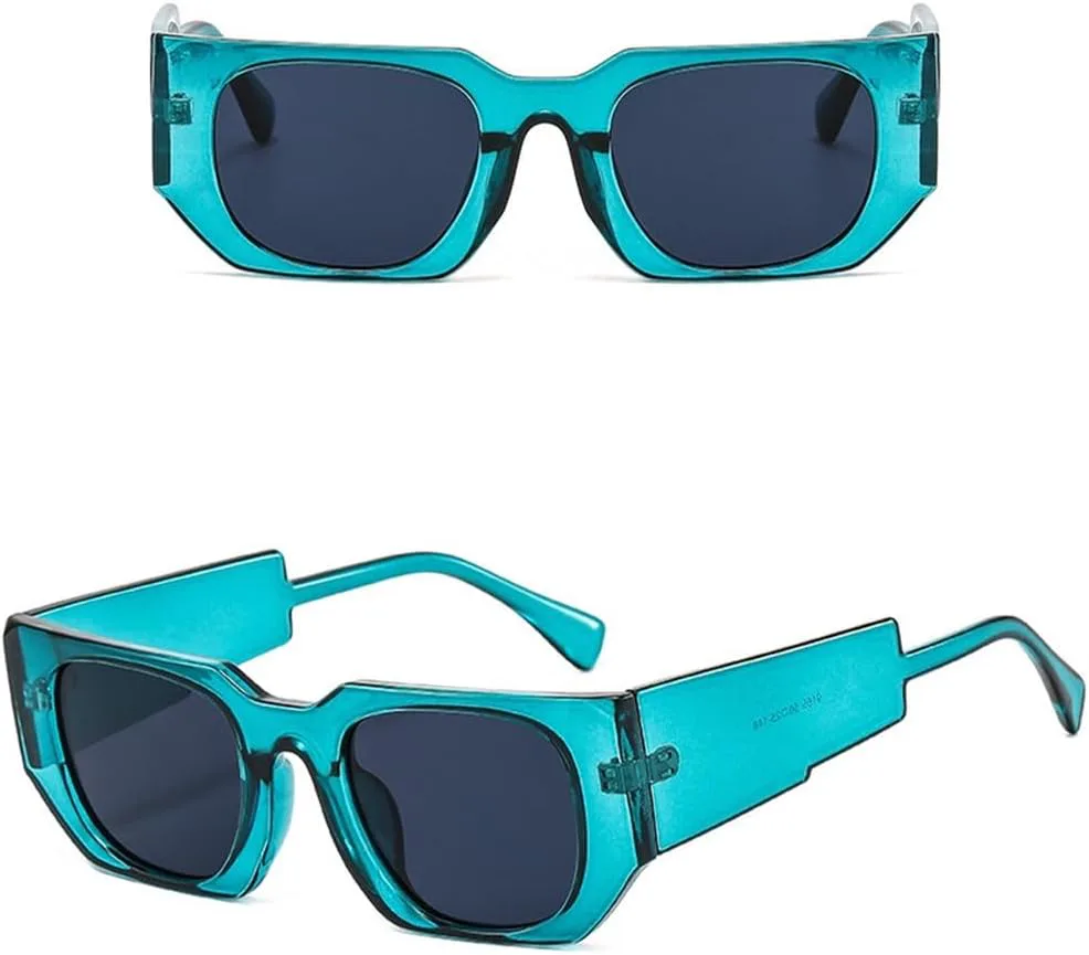 Ретро-солнцезащитные очки с широкими дужками для женщин, защита от УФ-излучения UV400, модные мужские солнцезащитные очки синего и черного цвета HVTVTLA, Blue
Ретро-солнцезащитные очки с широкими дужками для женщин, защита от УФ-излучения UV400, модные мужские солнцезащитные очки синего и черного цвета HVTVTLA, Blue