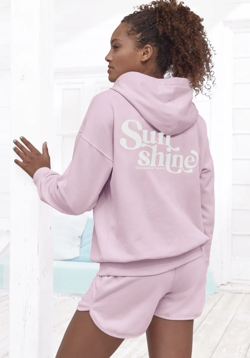 Buffalo Hoodie "толстовка с капюшоном и принтом на спине" и ребристыми манжетами, костюм для отдыха, розовый
Buffalo Hoodie "толстовка с капюшоном и принтом на спине" и ребристыми манжетами, костюм для отдыха, розовый