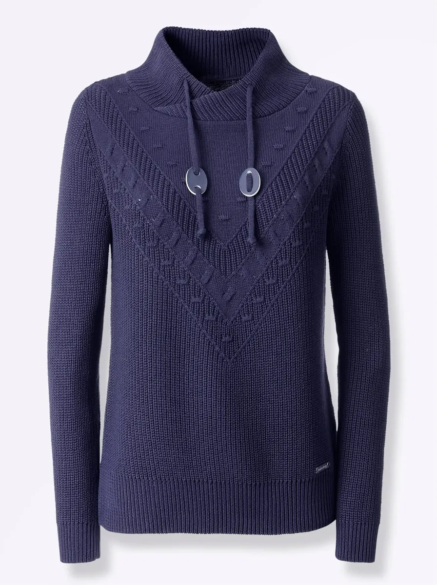 Casual Looks Вязаный джемпер "Пуловер", цвет морской волны
Casual Looks Вязаный джемпер "Пуловер", цвет морской волны