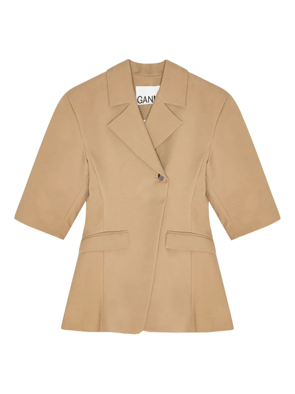 Пиджак с короткими рукавами GANNI, нейтральный
Пиджак с короткими рукавами GANNI, нейтральный