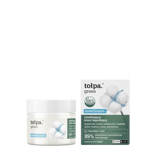 Зеленый увлажняющий, успокаивающий крем, 50 мл Tołpa
Зеленый увлажняющий, успокаивающий крем, 50 мл Tołpa
