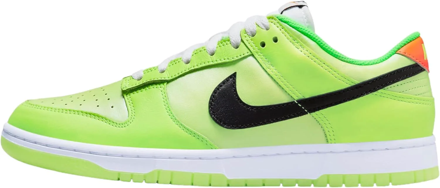Мужские кроссовки Nike Dunk Low, черный/оранжевый/зеленый
Мужские кроссовки Nike Dunk Low, черный/оранжевый/зеленый
