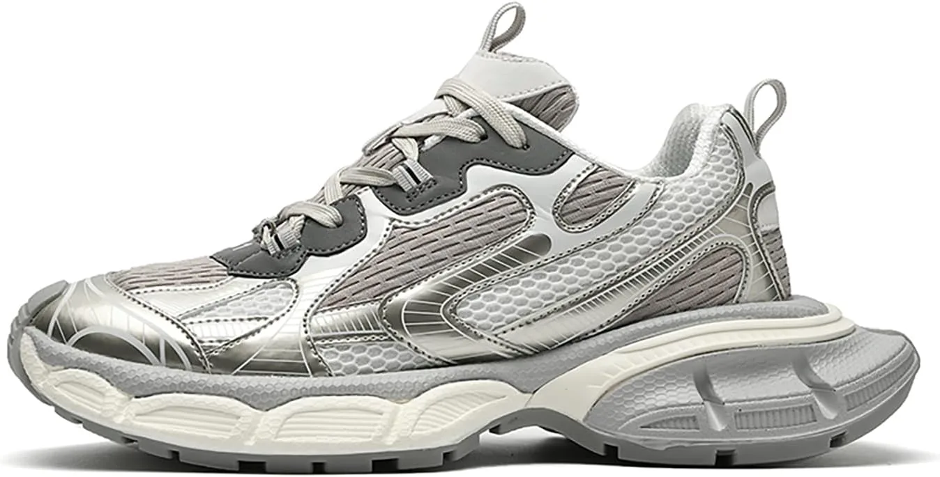 Кроссовки Niepce Inc Streetwear Mid Top Fashion Chunky для мужчин, серебряный
Кроссовки Niepce Inc Streetwear Mid Top Fashion Chunky для мужчин, серебряный