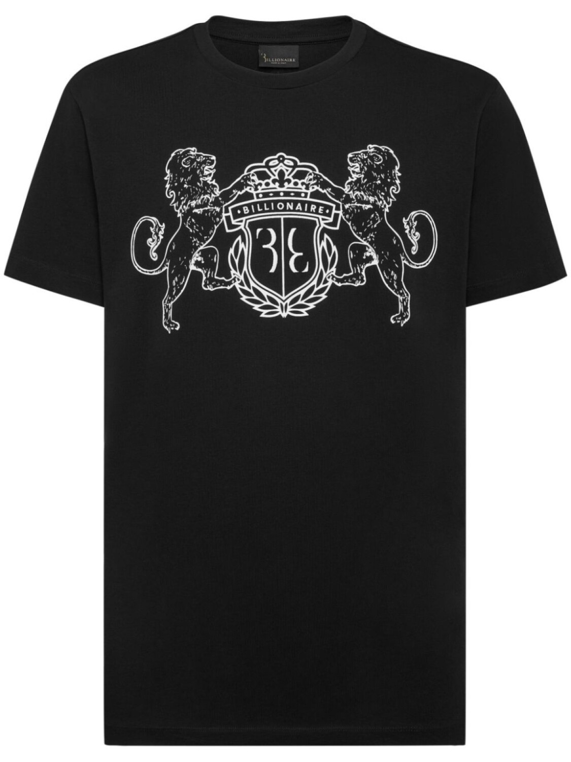 Футболка с вышитым логотипом Billionaire, черный
Футболка с вышитым логотипом Billionaire, черный