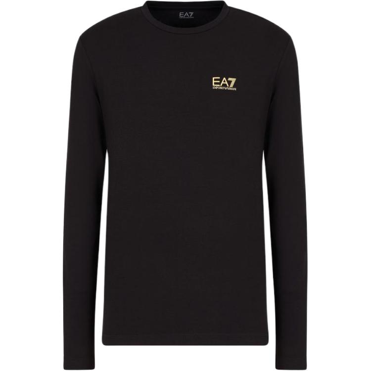 Футболка с длинными рукавами и принтом логотипа EMPORIO ARMANI, черная
Футболка с длинными рукавами и принтом логотипа EMPORIO ARMANI, черная