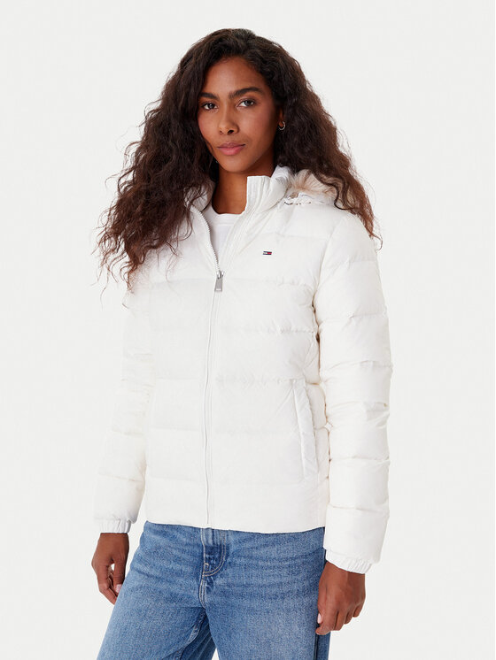 Пуховик slim fit Basic DW0DW18312 Tommy Jeans, белый
Пуховик slim fit Basic DW0DW18312 Tommy Jeans, белый