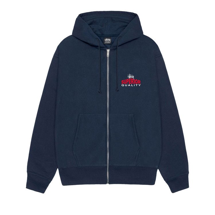 Худи Stussy Superior Quality Zip Hoodie, Navy
Худи Stussy Superior Quality Zip Hoodie, Navy