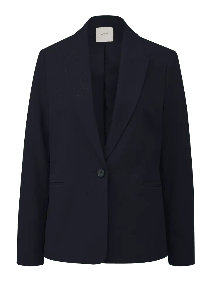 Блейзер sOliver BLACK LABEL langarm, синий
Блейзер sOliver BLACK LABEL langarm, синий