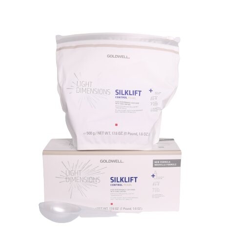 Осветлитель с фиксацией до 8 тонов, жемчужное тонирование, 500г Goldwell Light Dimensions Silklift Control Pearl
Осветлитель с фиксацией до 8 тонов, жемчужное тонирование, 500г Goldwell Light Dimensions Silklift Control Pearl