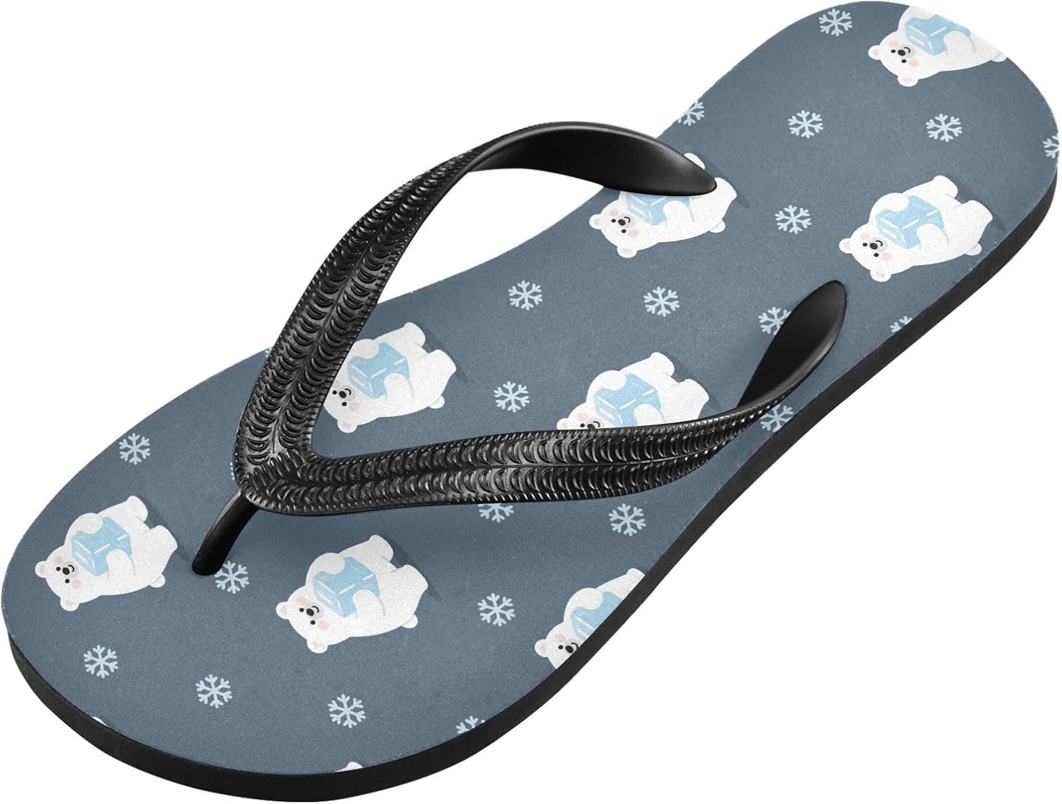 Женские пляжные шлепанцы UMIRIKO на лето, повседневные, с медведем и снежинками, синие, быстросохнущие, для мужчин A2301285
Женские пляжные шлепанцы UMIRIKO на лето, повседневные, с медведем и снежинками, синие, быстросохнущие, для мужчин A2301285