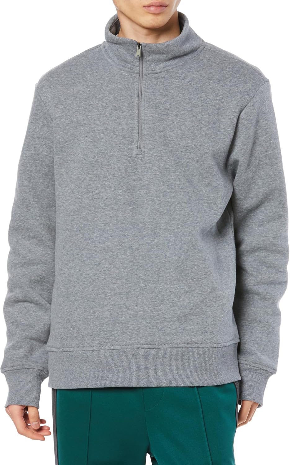 Мужская флисовая толстовка с длинными рукавами и застежкой-молнией до четверти длины от Amazon Essentials, светло-серый
Мужская флисовая толстовка с длинными рукавами и застежкой-молнией до четверти длины от Amazon Essentials, светло-серый