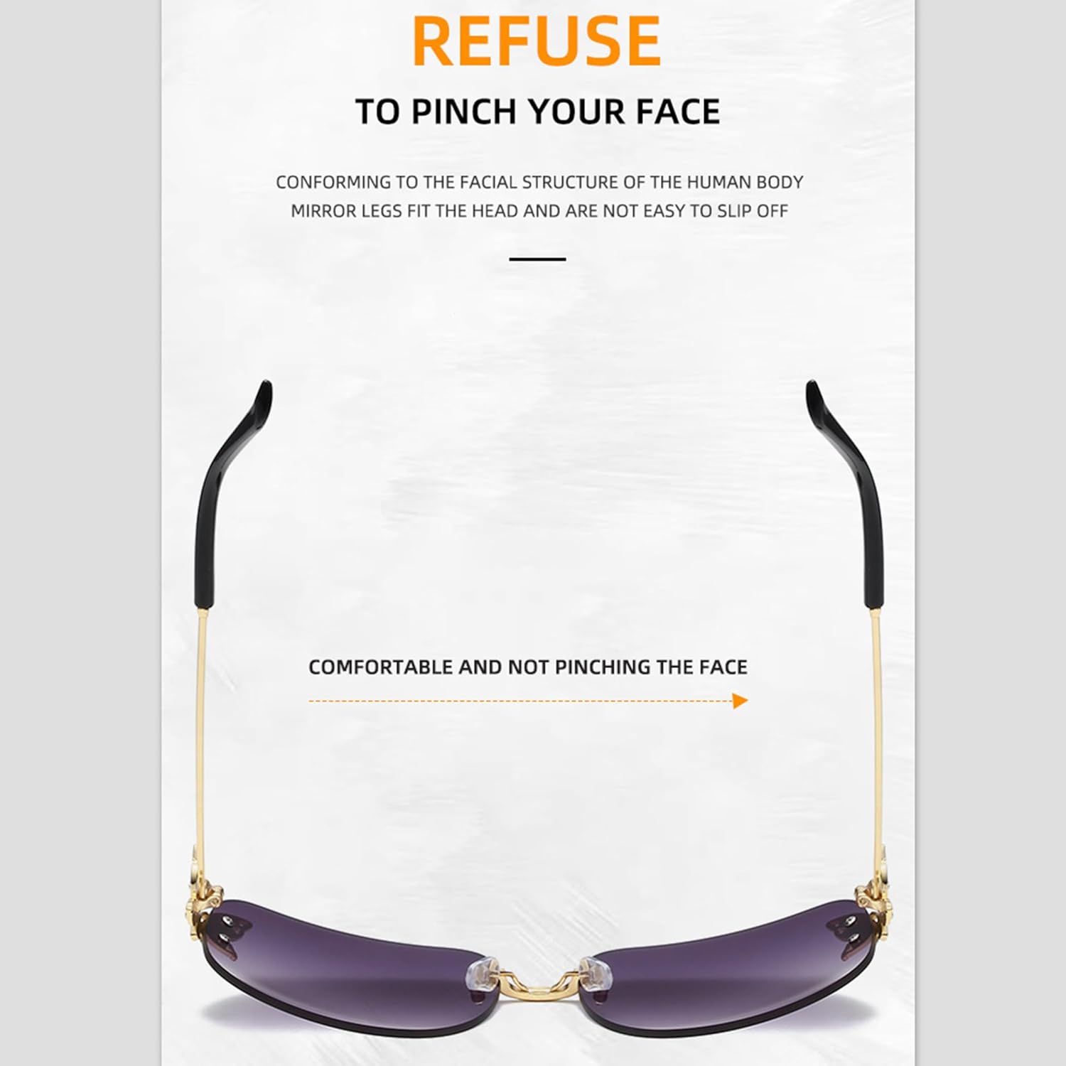 Солнцезащитные очки Bullabulling Y2K прямоугольной формы для женщин и мужчин, модные солнцезащитные очки без оправы, квадратные, винтажные, в стиле 2000-х, с бабочками, Gradient Blue
Солнцезащитные очки Bullabulling Y2K прямоугольной формы для женщин и мужчин, модные солнцезащитные очки без оправы, квадратные, винтажные, в стиле 2000-х, с бабочками, Gradient Blue