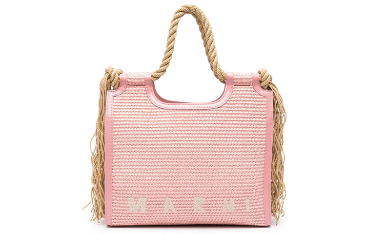 Хлопковая сумка с кожаными вставками MARNI для женщин светло-розового цвета
Хлопковая сумка с кожаными вставками MARNI для женщин светло-розового цвета