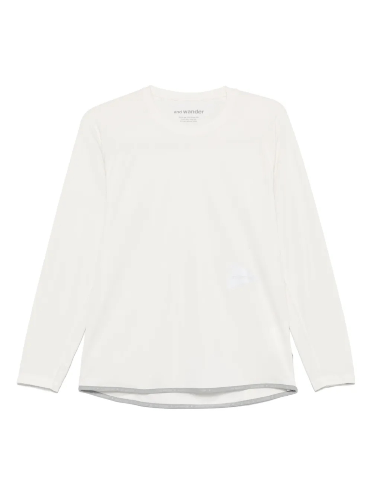 Футболка с принтом логотипа And Wander, нейтральный
Футболка с принтом логотипа And Wander, нейтральный