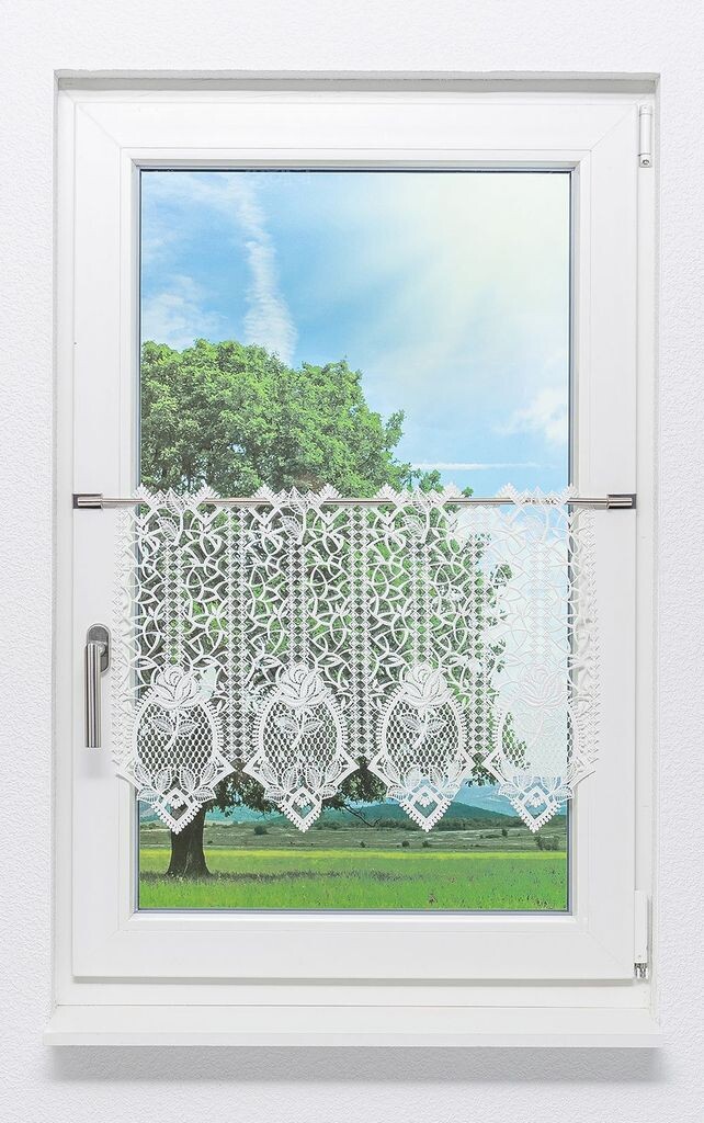 Панельная штора Plauener Spitze - Rose Garden (Ш х В) 145,8см*45см натуральный белый/белый
Панельная штора Plauener Spitze - Rose Garden (Ш х В) 145,8см*45см натуральный белый/белый