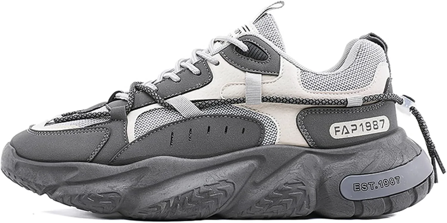 Мужские беговые кроссовки GSIGUL для дороги, тенниса и ходьбы с амортизацией, спортивные кроссовки и повседневная обувь для мужчин, серый
Мужские беговые кроссовки GSIGUL для дороги, тенниса и ходьбы с амортизацией, спортивные кроссовки и повседневная обувь для мужчин, серый