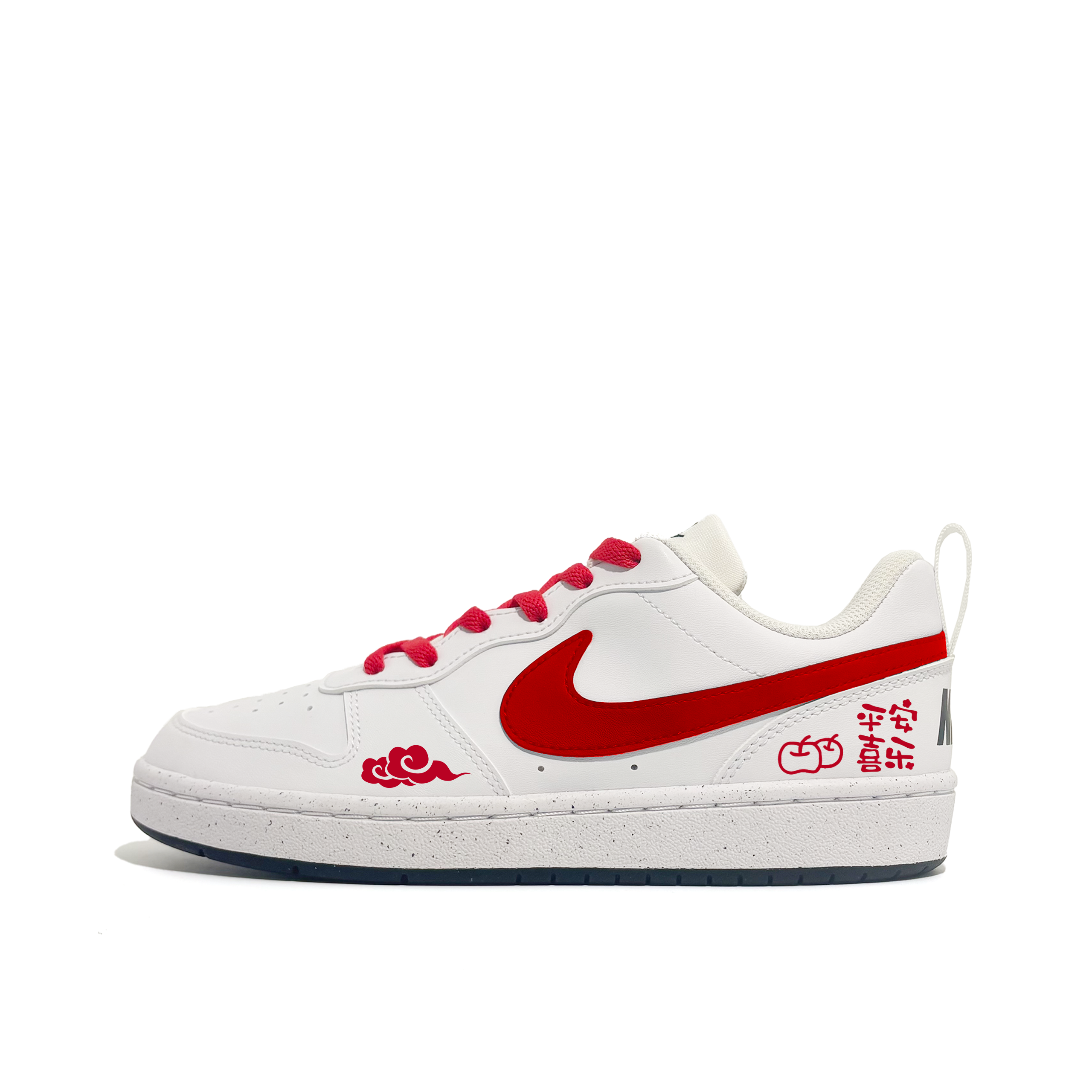 Nike Court Borough Peaceful Joy устойчивые к истиранию и скольжению скейтборд-кроссовки Red для подростков
Nike Court Borough Peaceful Joy устойчивые к истиранию и скольжению скейтборд-кроссовки Red для подростков