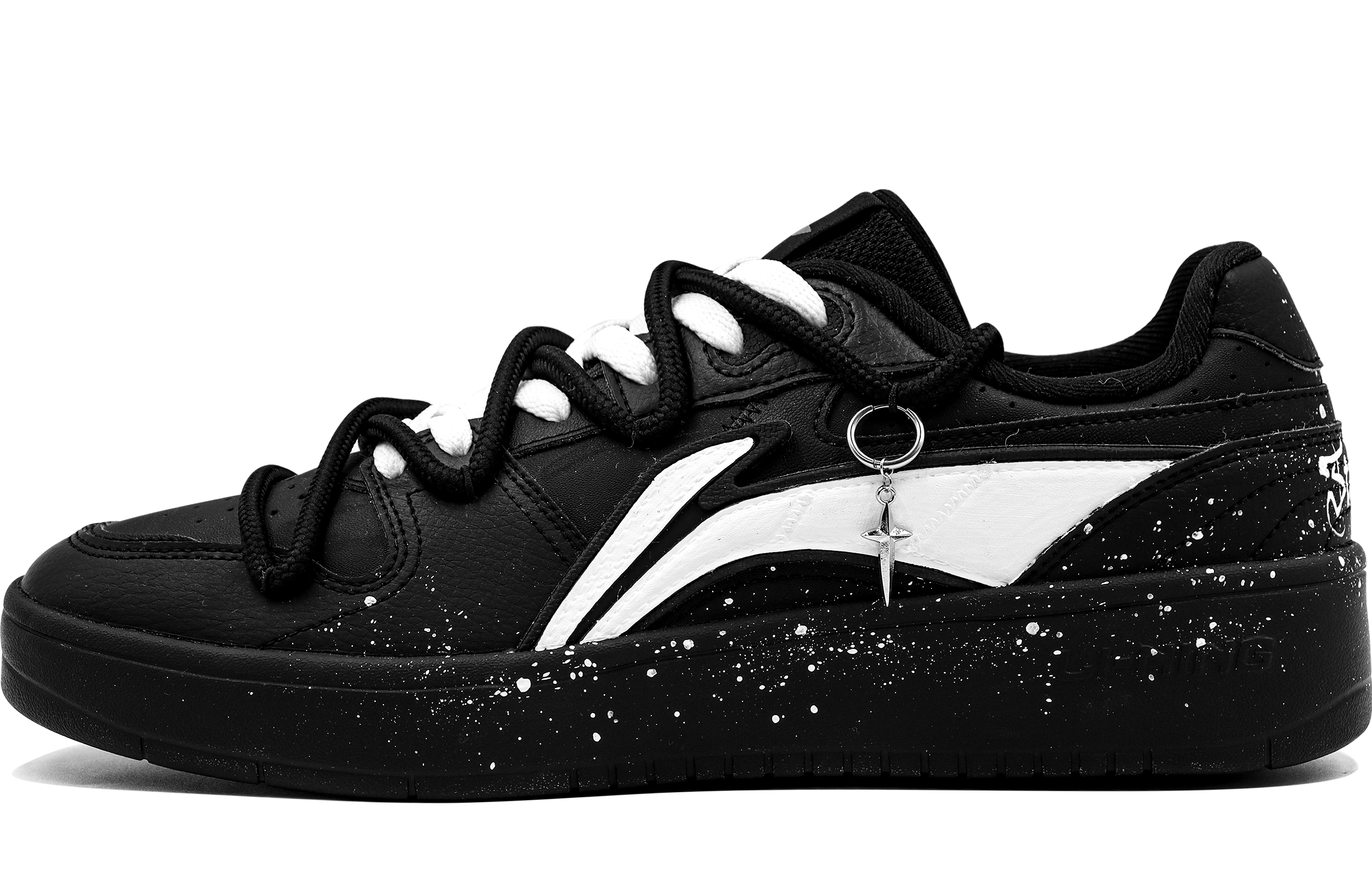 LINING Кроссовки для скейтбординга мужские, низкие, черно-белые
LINING Кроссовки для скейтбординга мужские, низкие, черно-белые