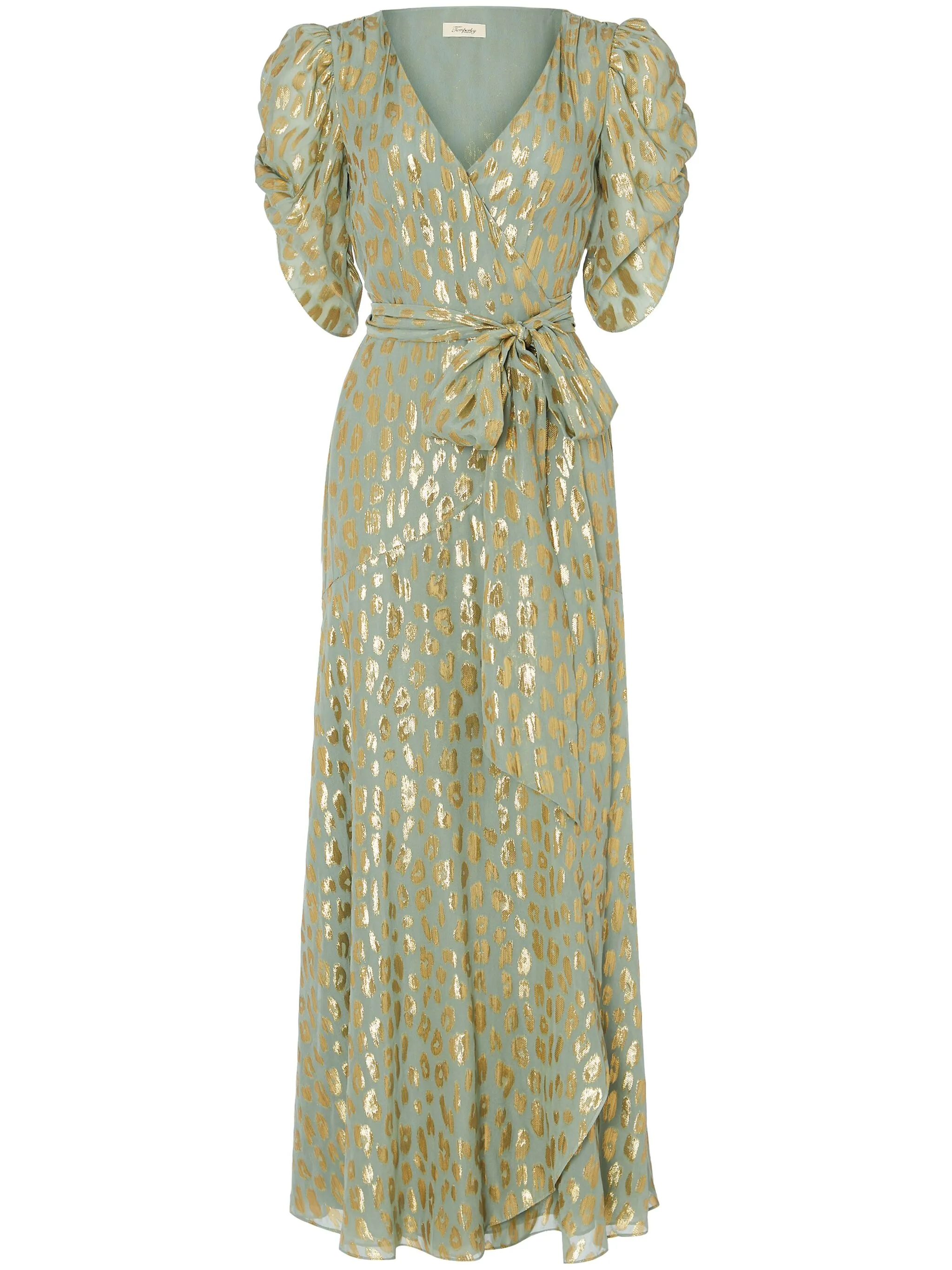 Платье макси Kyra Wrap Temperley London, зеленый
Платье макси Kyra Wrap Temperley London, зеленый