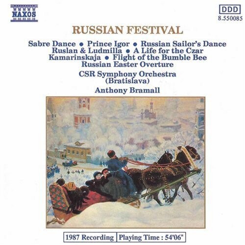 CD диск Bramall / Czecho-Slovak Symphony: Russian Festival 
CD диск Bramall / Czecho-Slovak Symphony: Russian Festival