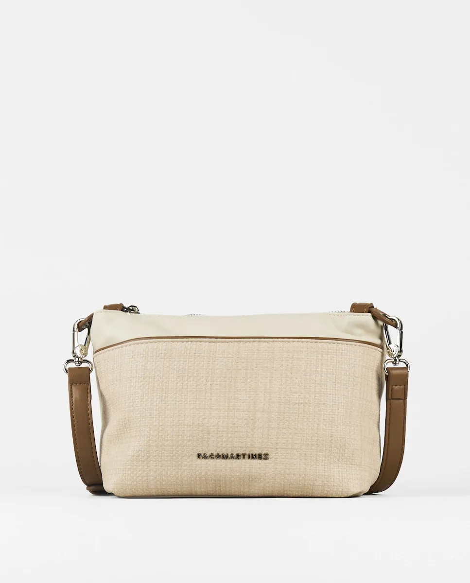 Средняя женская сумка-бандо из искусственной кожи с текстурой Pacomartinez, бежевый
Средняя женская сумка-бандо из искусственной кожи с текстурой Pacomartinez, бежевый