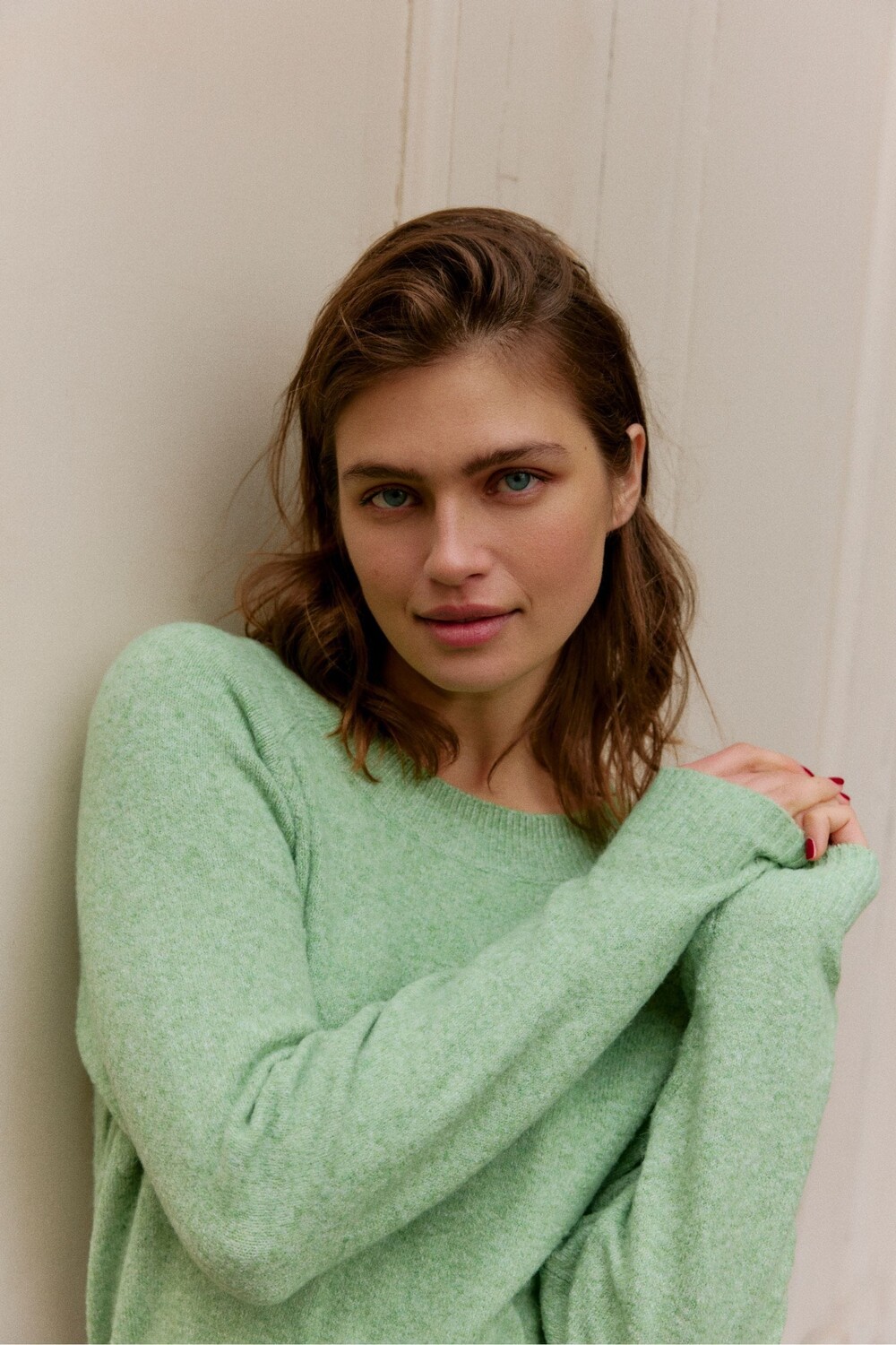 Мягкий на ощупь вязаный джемпер с круглым вырезом Vero Moda, зеленый
Мягкий на ощупь вязаный джемпер с круглым вырезом Vero Moda, зеленый