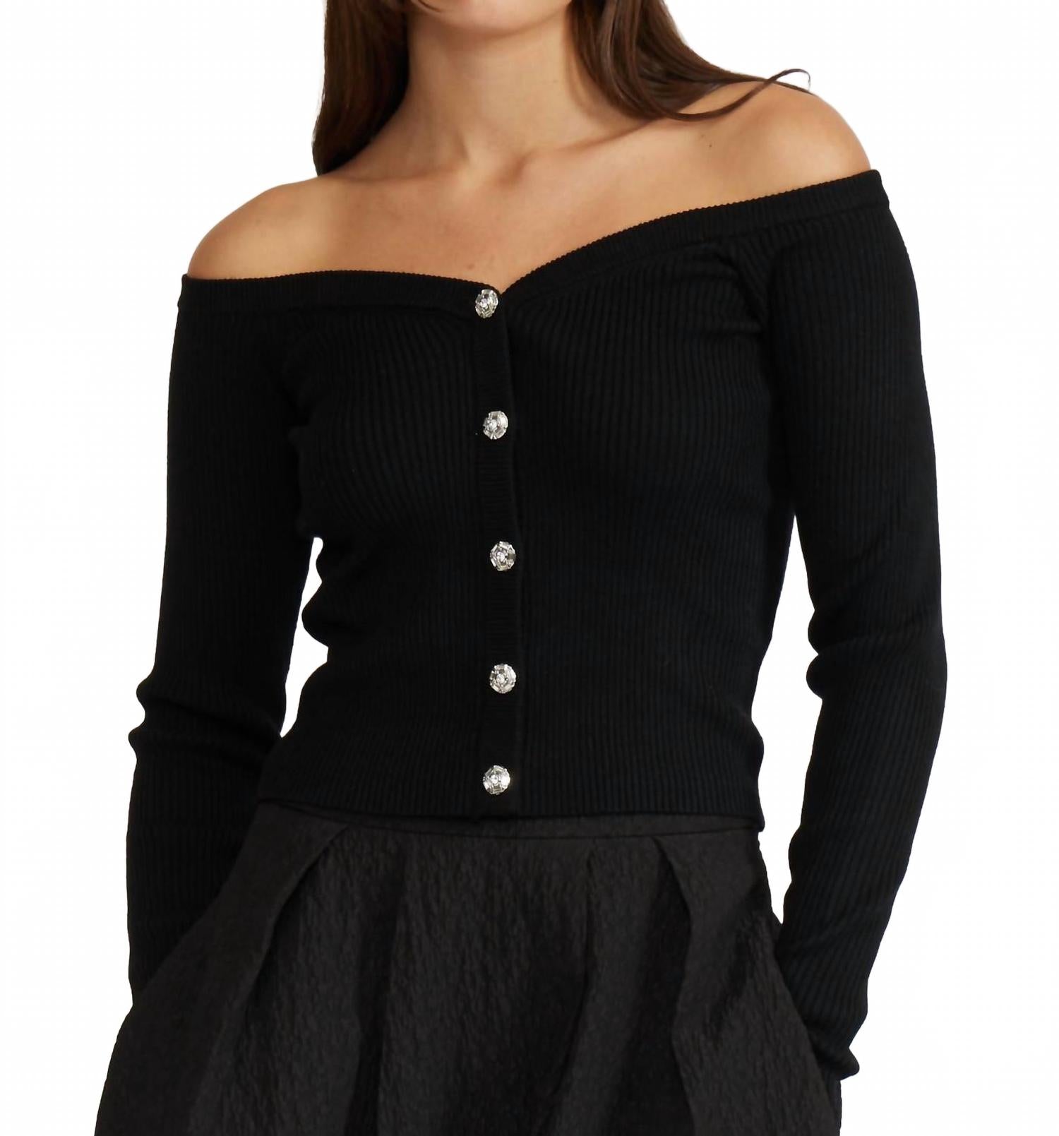 Slip Вязаный топ Scout черного цвета
Slip Вязаный топ Scout черного цвета