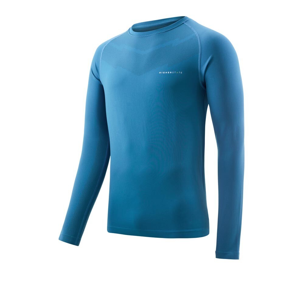 Спортивный топ Higher State Seamfree Long Sleeve Running, синий 
Спортивный топ Higher State Seamfree Long Sleeve Running, синий