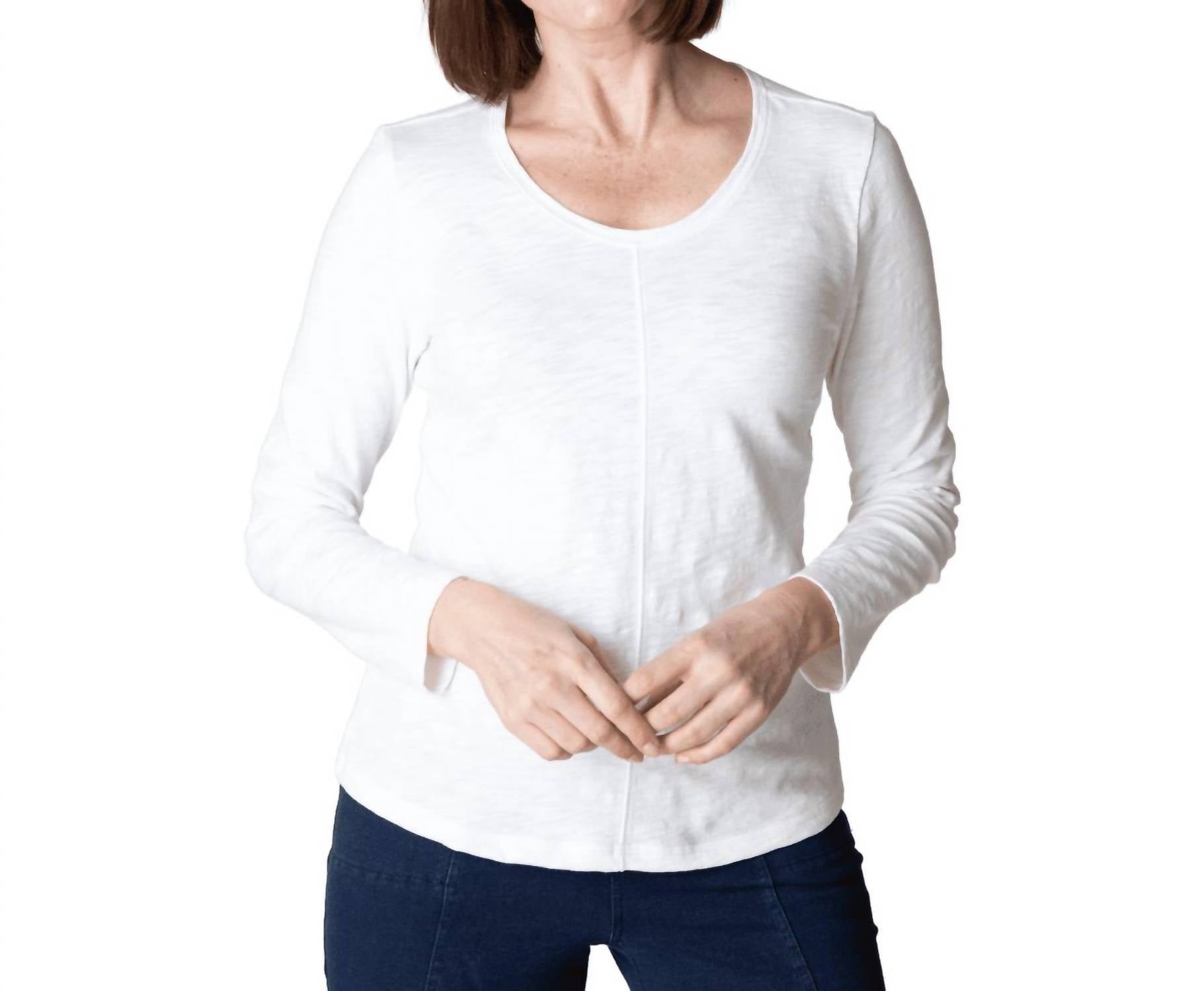 Длинный рукав, футболка Pebble в зимнем белом Habitat
Длинный рукав, футболка Pebble в зимнем белом Habitat