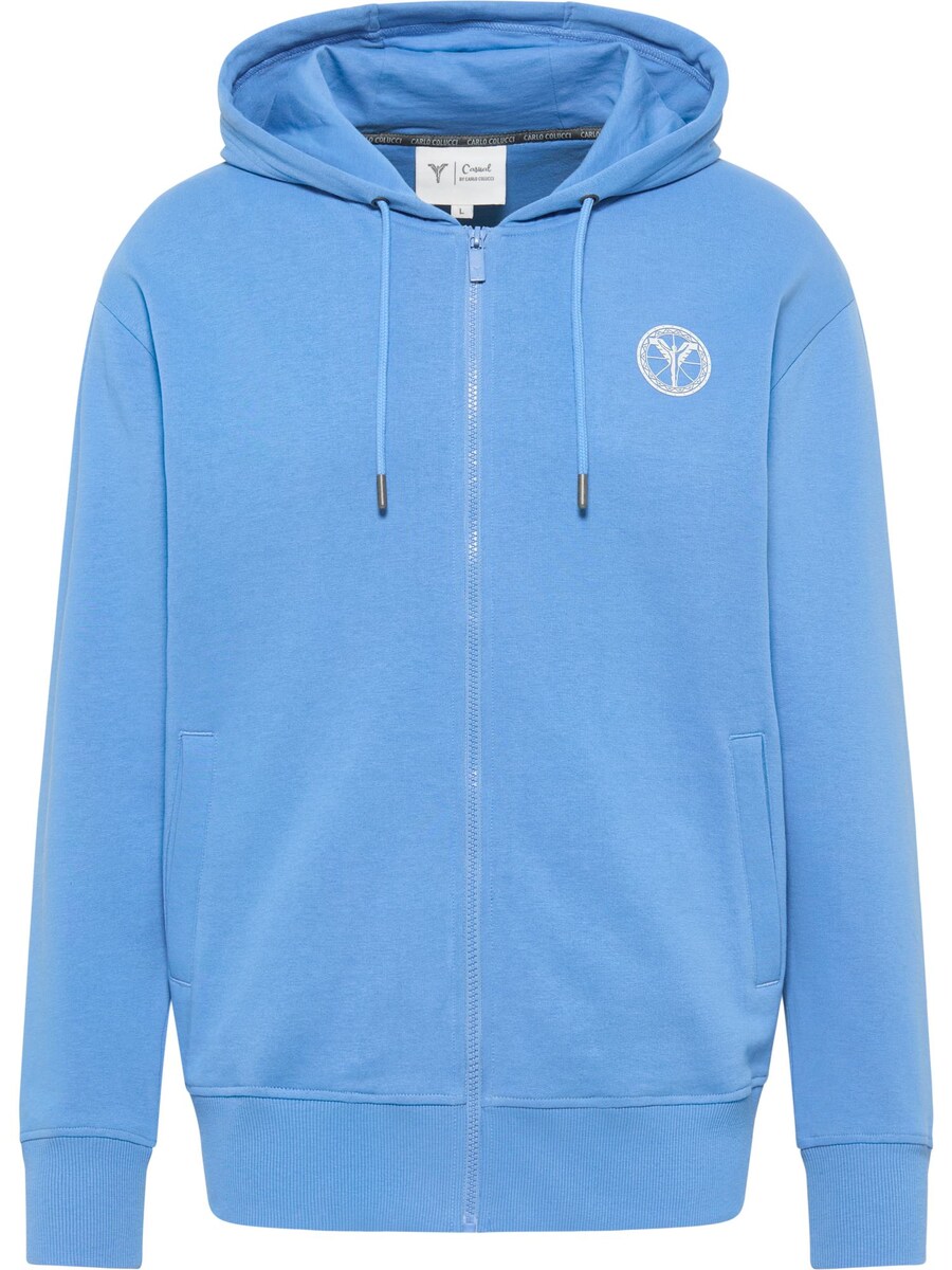 Толстовка с капюшоном на молнии Carlo Colucci Dender, синий
Толстовка с капюшоном на молнии Carlo Colucci Dender, синий