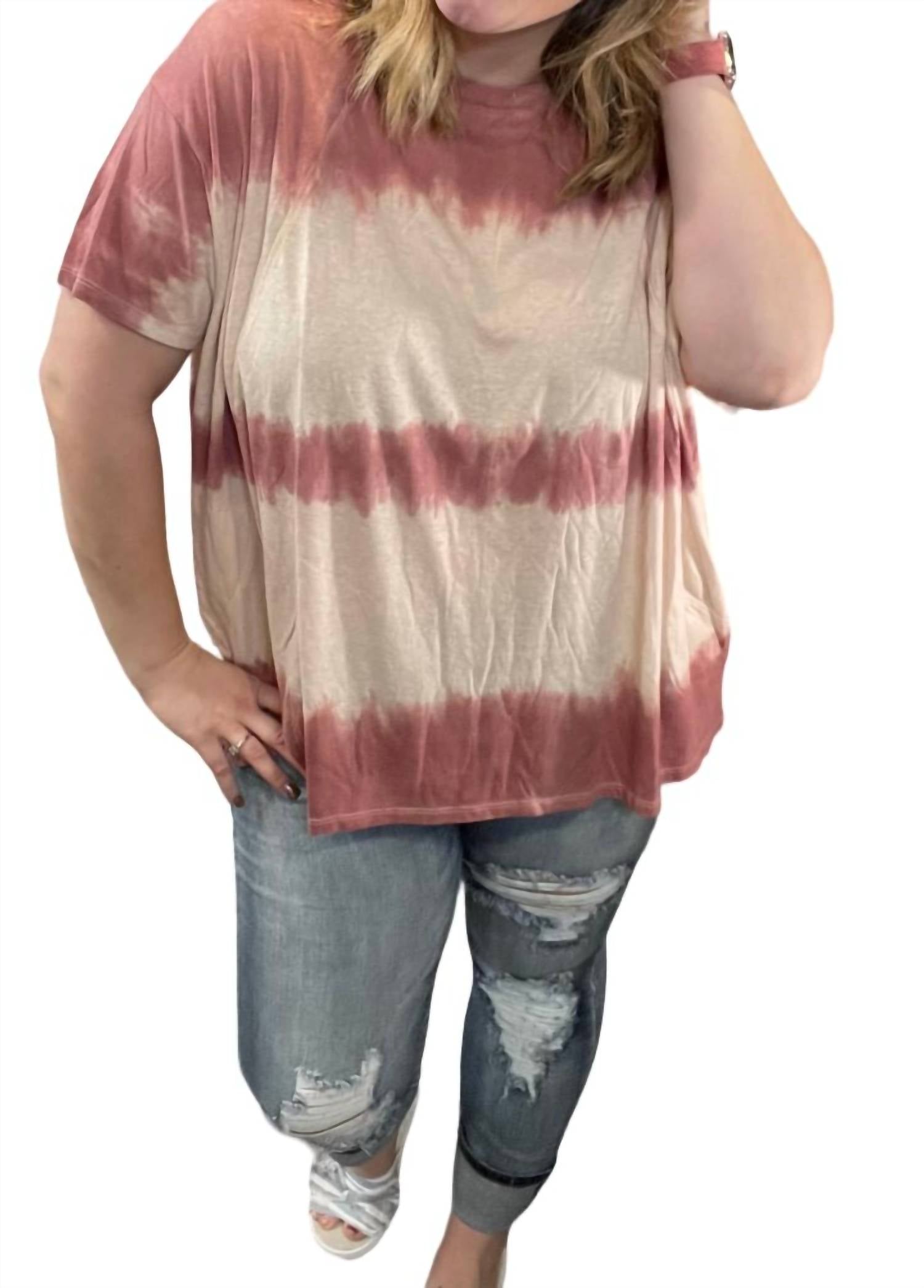 Свободный крой, туника Wave Washed в лиловом цвете Easel
Свободный крой, туника Wave Washed в лиловом цвете Easel