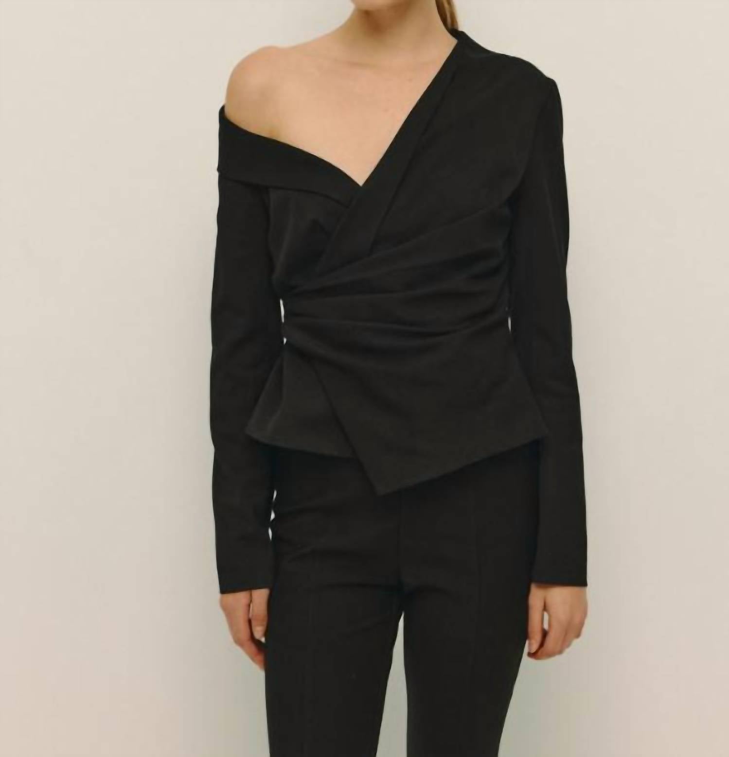 Женский топ Mercer черного цвета Elodie, черный
Женский топ Mercer черного цвета Elodie, черный