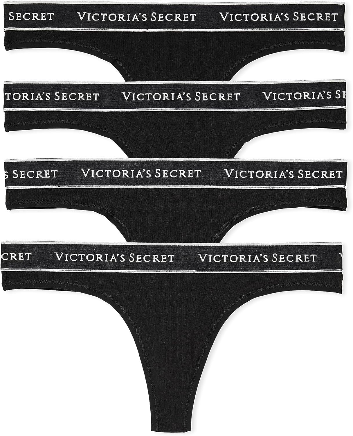 Женские трусики-стринги Victoria's Cotton Logo, многоупаковка (XS-XXL) Victoria's Secret, Black
Женские трусики-стринги Victoria's Cotton Logo, многоупаковка (XS-XXL) Victoria's Secret, Black