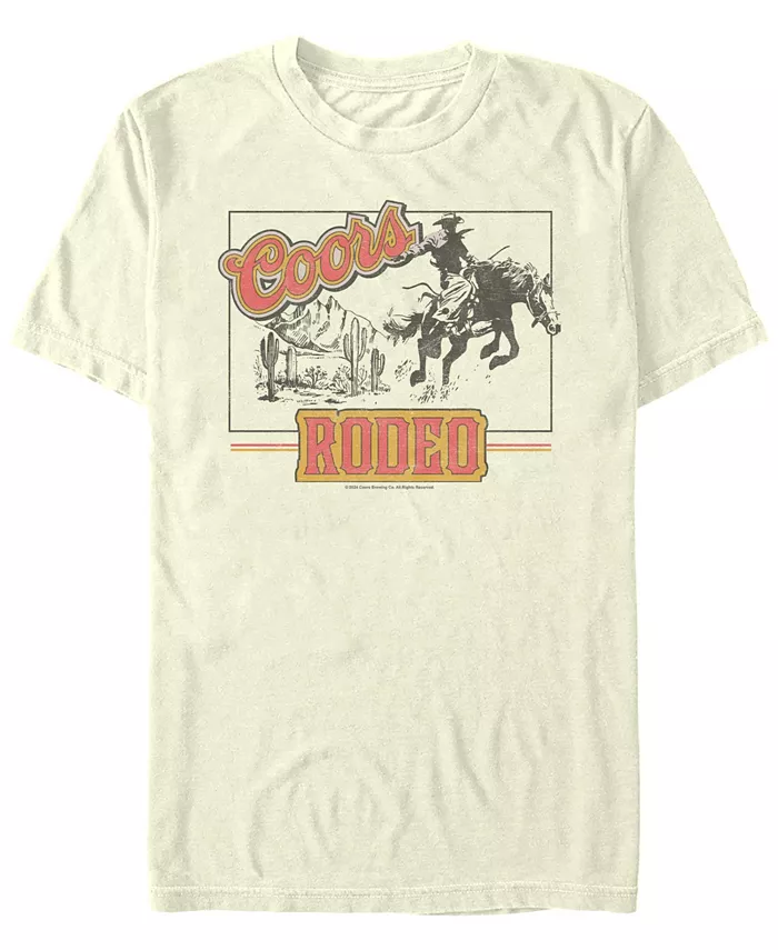 Мужская футболка с коротким рукавом Original Coors Rodeo Coors Brewing Company, коричневый/бежевый
Мужская футболка с коротким рукавом Original Coors Rodeo Coors Brewing Company, коричневый/бежевый