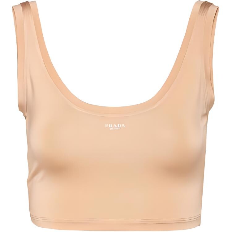 Жилет женский Prada спортивный, оранжевый 
Жилет женский Prada спортивный, оранжевый