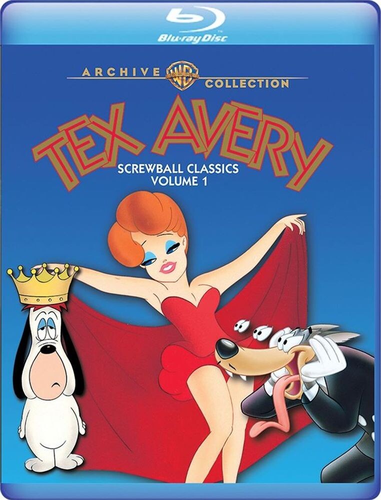 Диск Blu-ray Tex Avery: Screwball Classics Volume 1
Диск Blu-ray Tex Avery: Screwball Classics Volume 1