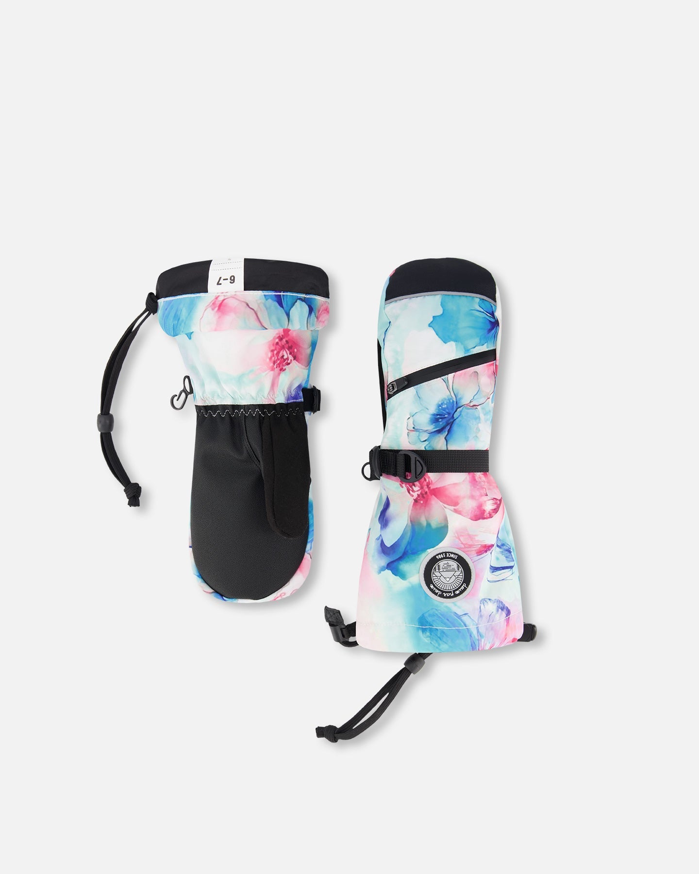 Зимние варежки Teknik с синим цветочным принтом Deux par Deux
Зимние варежки Teknik с синим цветочным принтом Deux par Deux