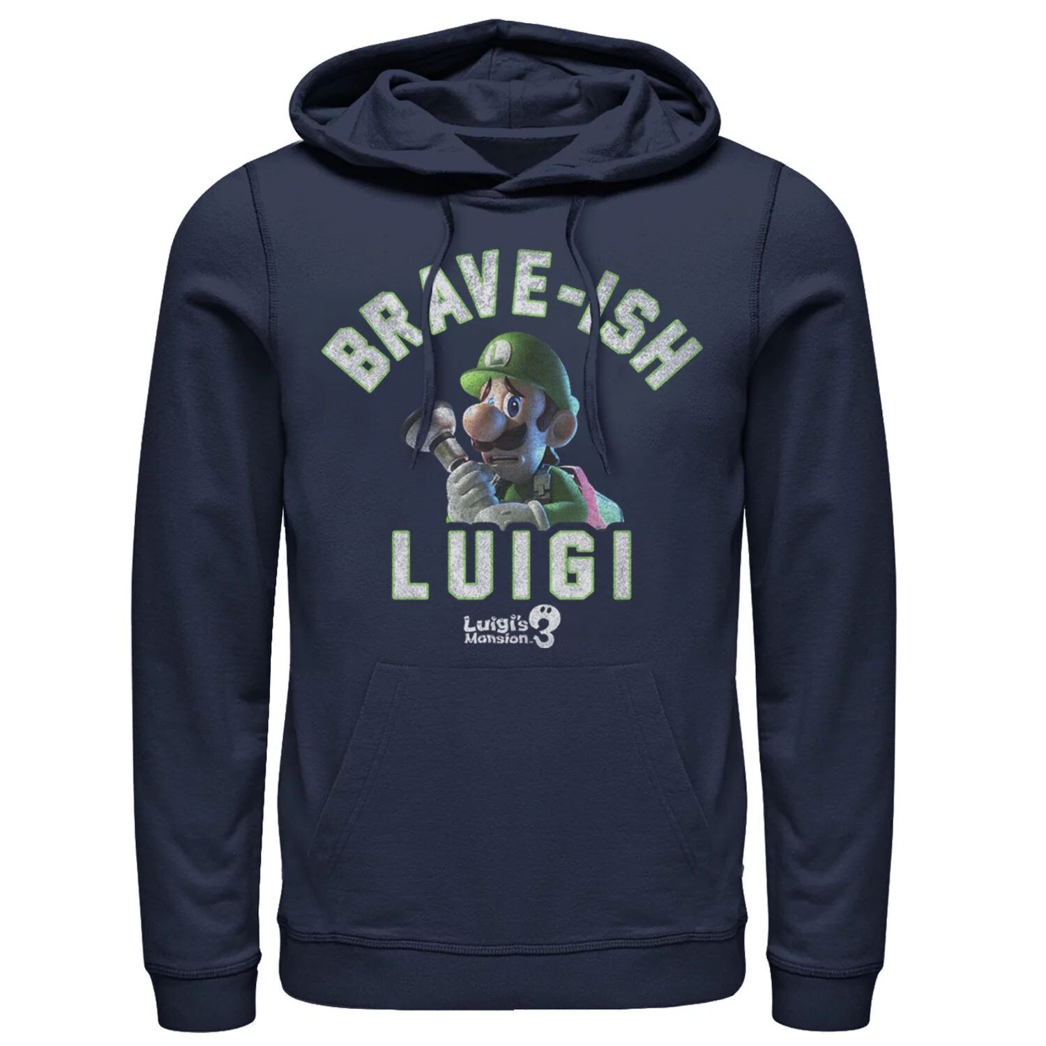 Мужская толстовка с капюшоном Luigi's Mansion 3 Brave-ish Luigi Portrait Licensed Character
Мужская толстовка с капюшоном Luigi's Mansion 3 Brave-ish Luigi Portrait Licensed Character