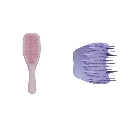 Розовая расческа для волос Wet Detangler Millennial, Tangle Teezer 
Розовая расческа для волос Wet Detangler Millennial, Tangle Teezer