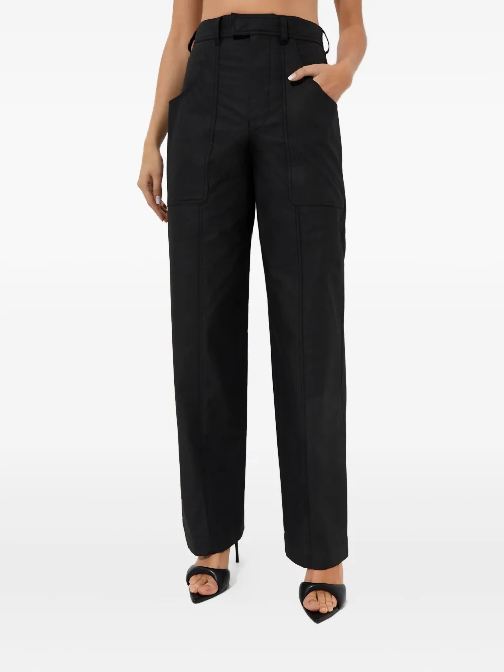 Брюки Glatiny с завышенной талией Isabel Marant, черный
Брюки Glatiny с завышенной талией Isabel Marant, черный