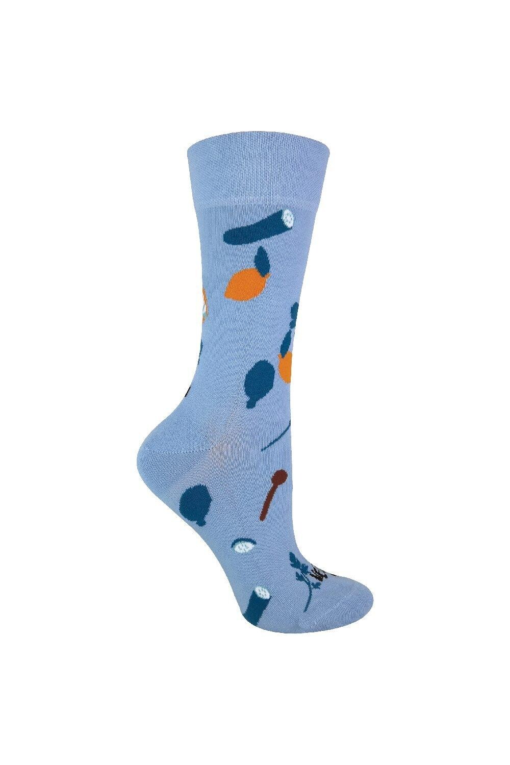 Новинка из мягкого хлопка, веганские носки синего цвета с овощами Sock Snob, синий
Новинка из мягкого хлопка, веганские носки синего цвета с овощами Sock Snob, синий