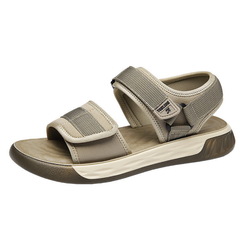 Tonlion Пляжные сандалии мужские цвета экрю/черный 
Tonlion Пляжные сандалии мужские цвета экрю/черный