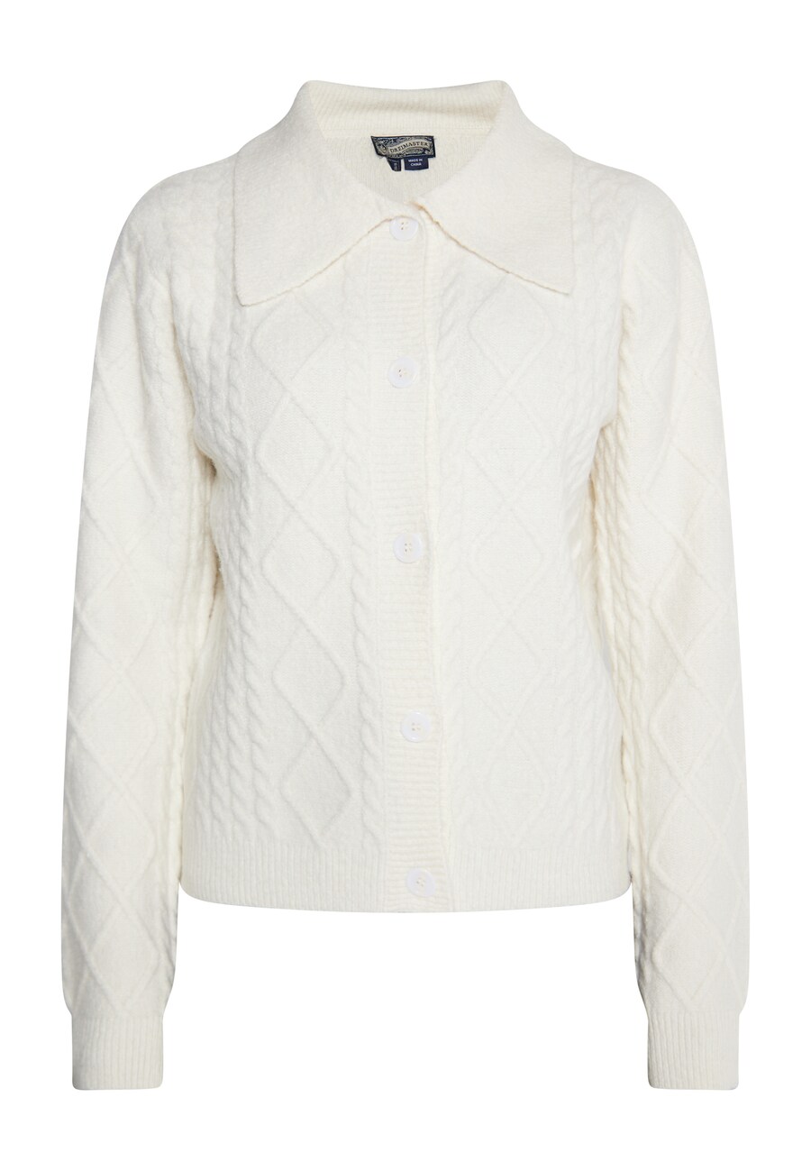 Вязаный кардиган DreiMaster Vintage Knit Cardigan Incus, белый
Вязаный кардиган DreiMaster Vintage Knit Cardigan Incus, белый