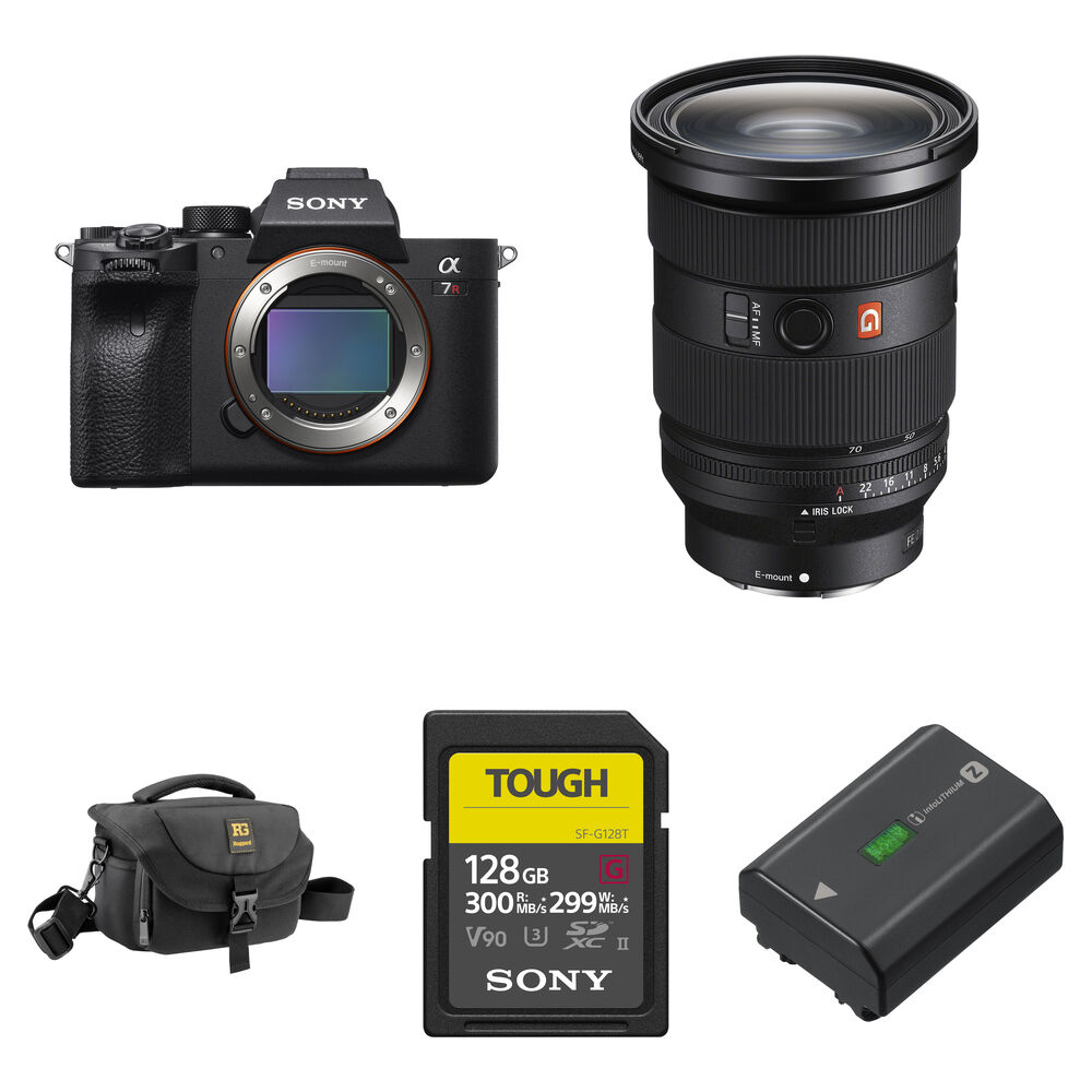 Беззеркальная камера Sony a7R IVA Mirrorless Camera with 24-70mm f/2.8 II Lens and
Беззеркальная камера Sony a7R IVA Mirrorless Camera with 24-70mm f/2.8 II Lens and