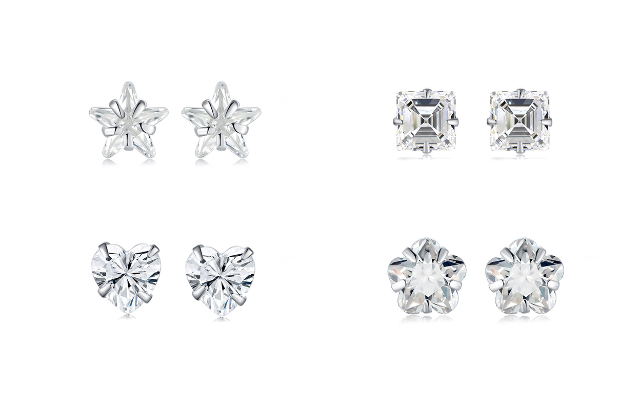 West Island Серьги-гвоздики S999 Silver Four Claw
West Island Серьги-гвоздики S999 Silver Four Claw